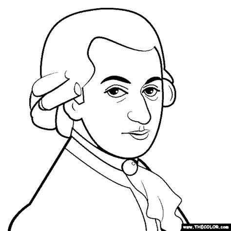 Cómo Dibuja A Mozart Paso a Paso Fácil