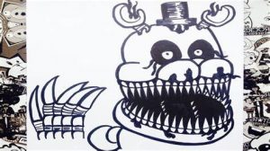 Dibuja A Nightmare Freddy Paso a Paso Fácil