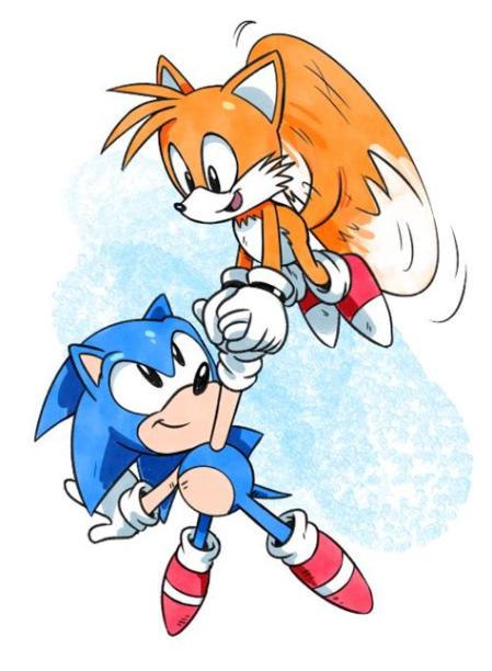 Cómo dibujar A Sonic Y Tails 】 Paso a Paso Muy Fácil 2023 - Dibuja Fácil