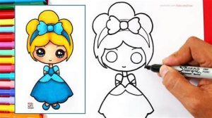 Cómo Dibuja A Una Princesa De Disney Paso a Paso Fácil