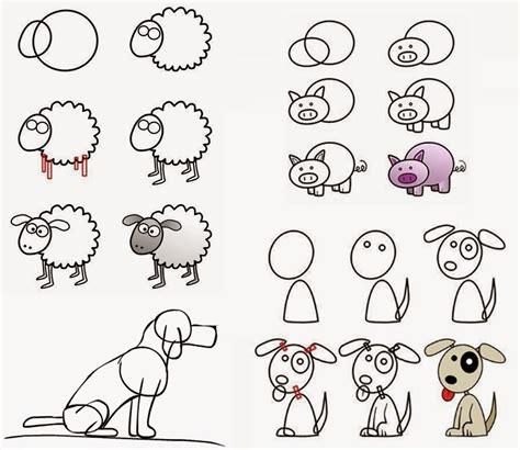  Cómo dibujar Animales De Forma Sencilla 】 Paso a Paso Muy Fácil