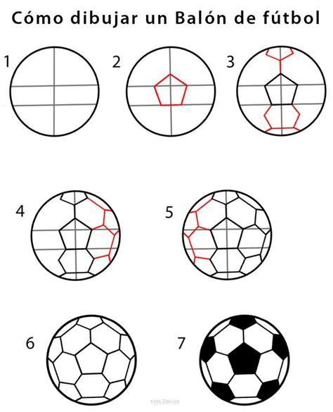 Cómo Dibuja Balon De Futbol Fácil Paso a Paso