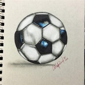 Dibuja Cosas De Futbol Fácil Paso a Paso