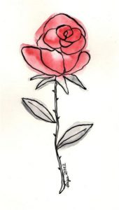 Cómo Dibujar Imagenes De Rosas Fácil Paso a Paso