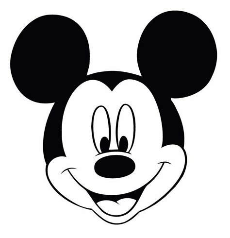 Cómo Dibujar La Silueta De Mickey Mouse Fácil Paso a Paso