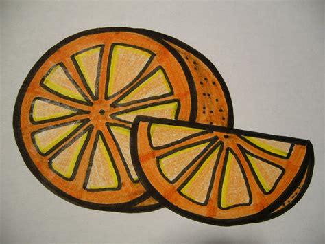 Cómo Dibujar Naranja Paso a Paso Fácil