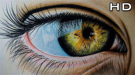 Cómo Dibuja Ojos Con Lapices De Colores Fácil Paso a Paso