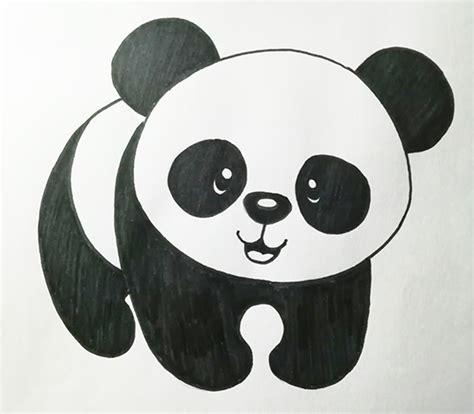 Cómo dibujar Oso Panda 】 Paso a Paso Muy Fácil 2023 - Dibuja Fácil