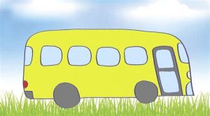 Cómo Dibuja Un Autobús Para Niños Paso a Paso Fácil