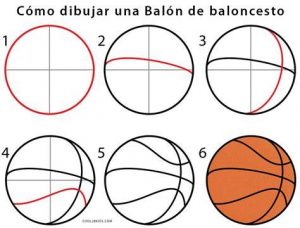 Dibujar Un Balon De Balonmano Paso a Paso Fácil
