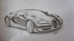 Dibuja Un Bugatti Veyron Fácil Paso a Paso