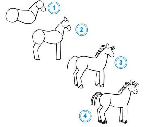 Cómo Dibujar Un Cabalo Fácil Paso a Paso