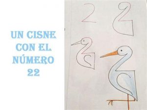 Cómo Dibujar Un Cisne Con Números Fácil Paso a Paso