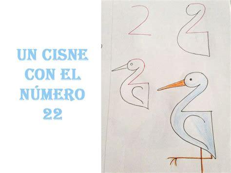 Cómo Dibujar Un Cisne Con Números Fácil Paso a Paso