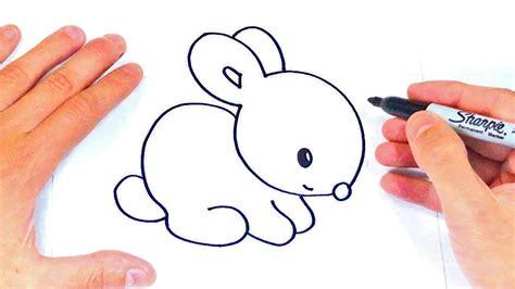 Cómo Dibujar Un Conejo Pequeño Paso a Paso Fácil