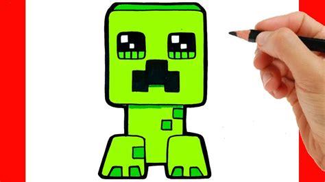 Dibuja Un Creeper En Minecraft Fácil Paso a Paso