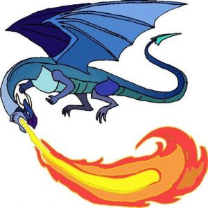 Dibuja Un Dragon Escupiendo Fuego Fácil Paso a Paso