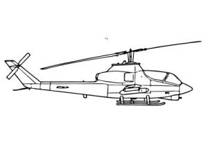 Cómo Dibujar Un Helicoptero Apache Paso a Paso Fácil