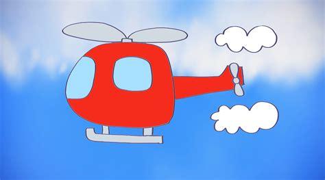 Cómo Dibuja Un Helicoptero Para Niños Fácil Paso a Paso
