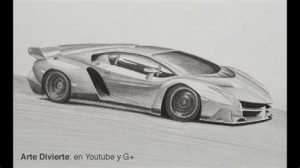 Cómo Dibujar Un Lamborghini Veneno Fácil Paso a Paso