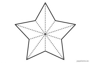 Cómo Dibuja Una Estrella En Papel Paso a Paso Fácil