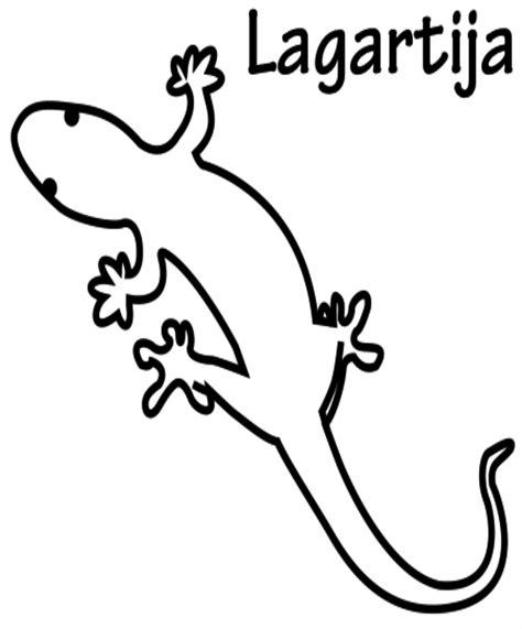  Detalle   imagen dibujos de lagartijas fáciles